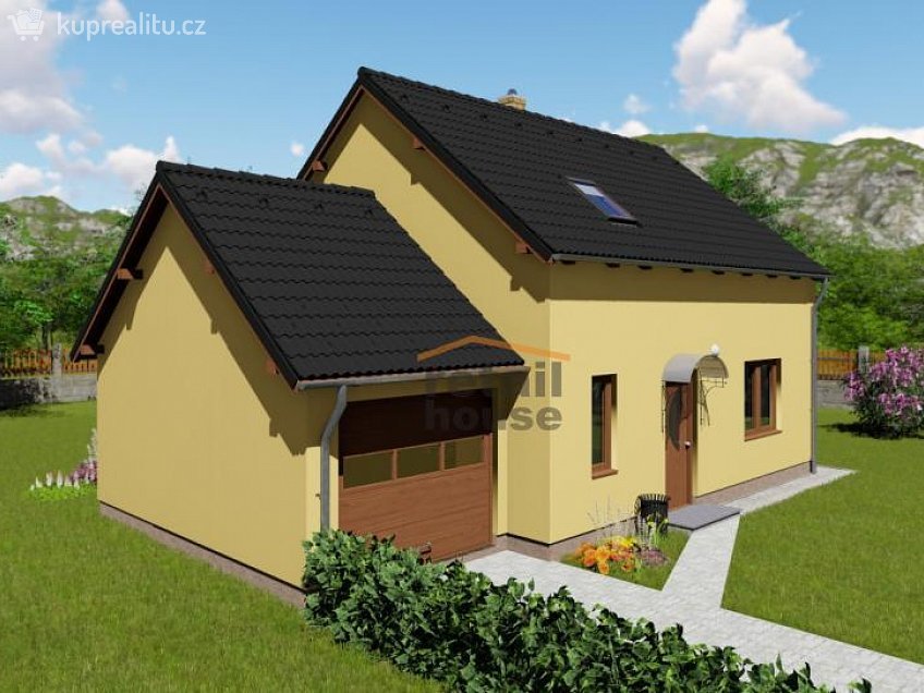 Prodej  projektu  domu na klíč 113 m^2 Lipník nad Bečvou 