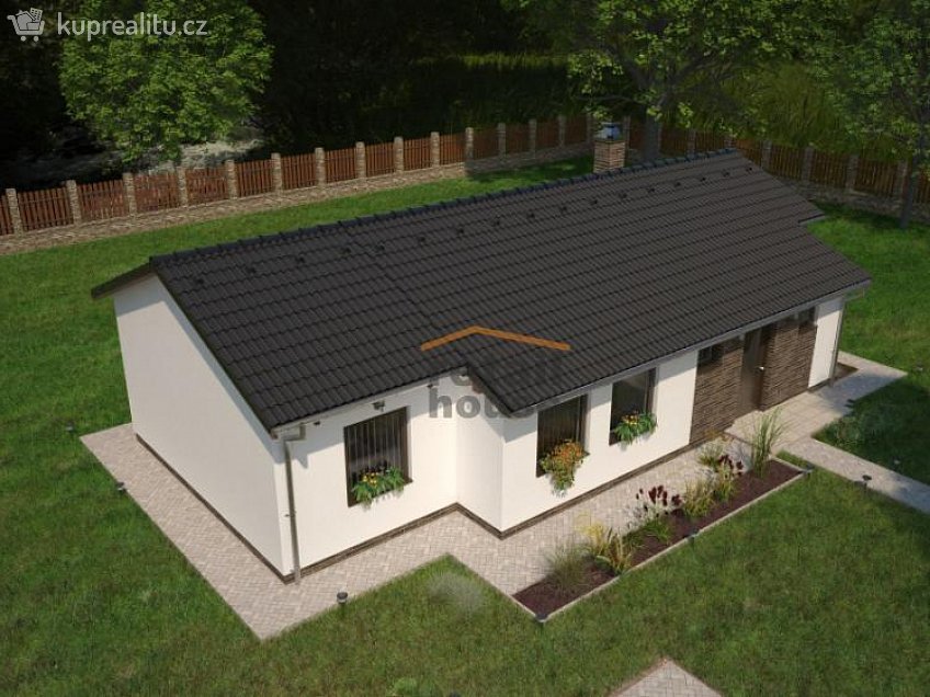 Prodej  projektu  domu na klíč 85 m^2 Štěnkov 50346
