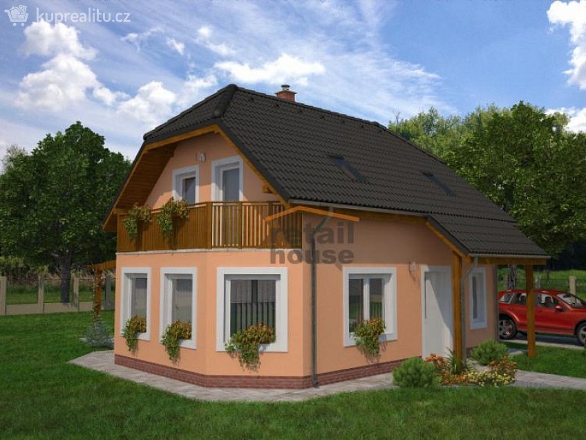 Prodej  projektu  domu na klíč 106 m^2 Osík 56967