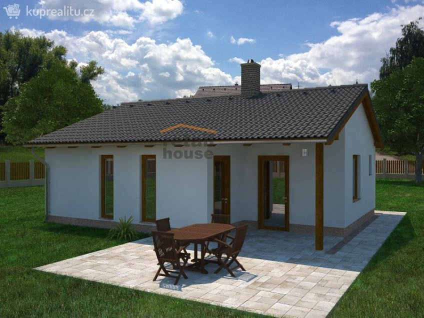 Prodej  projektu  domu na klíč 53 m^2 Václavov u Bruntálu 