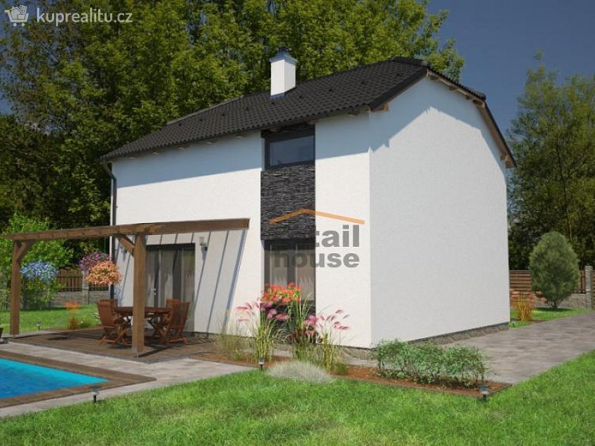 Prodej  projektu  domu na klíč 97 m^2 Sedlečko u Soběslavě 