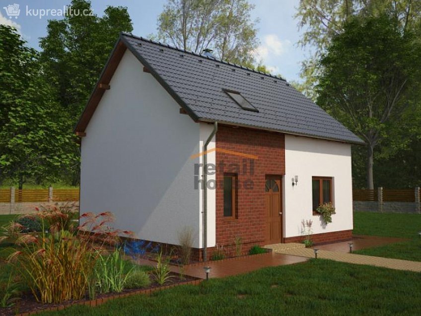 Prodej  projektu  domu na klíč 89 m^2 Skorotice 