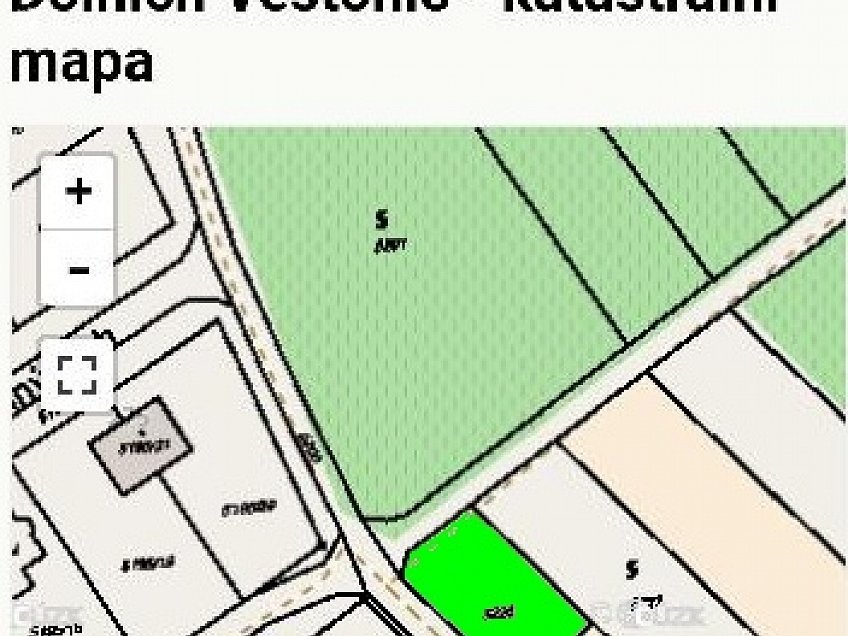 Prodej  pole 461 m^2 Pavlov 69201