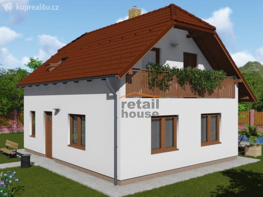Prodej  projektu  domu na klíč 108 m^2 Budiměřice 