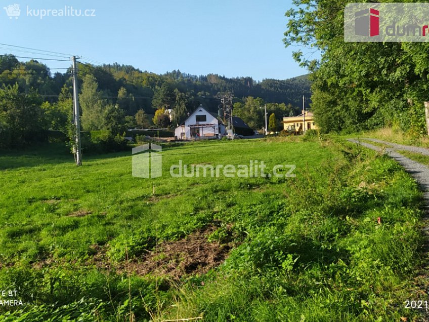 Prodej  stavebního pozemku 900 m^2 Dolní Bečva, Dolní Bečva 