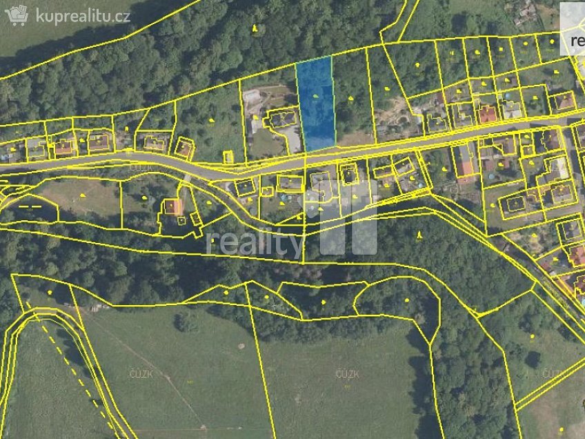 Prodej  stavebního pozemku 1493 m^2 Heřmanovská, Benešov nad Ploučnicí 