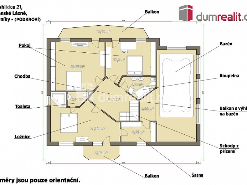 Prodej  rodinného domu 440 m^2 Na Vyhlídce, Mariánské Lázně 