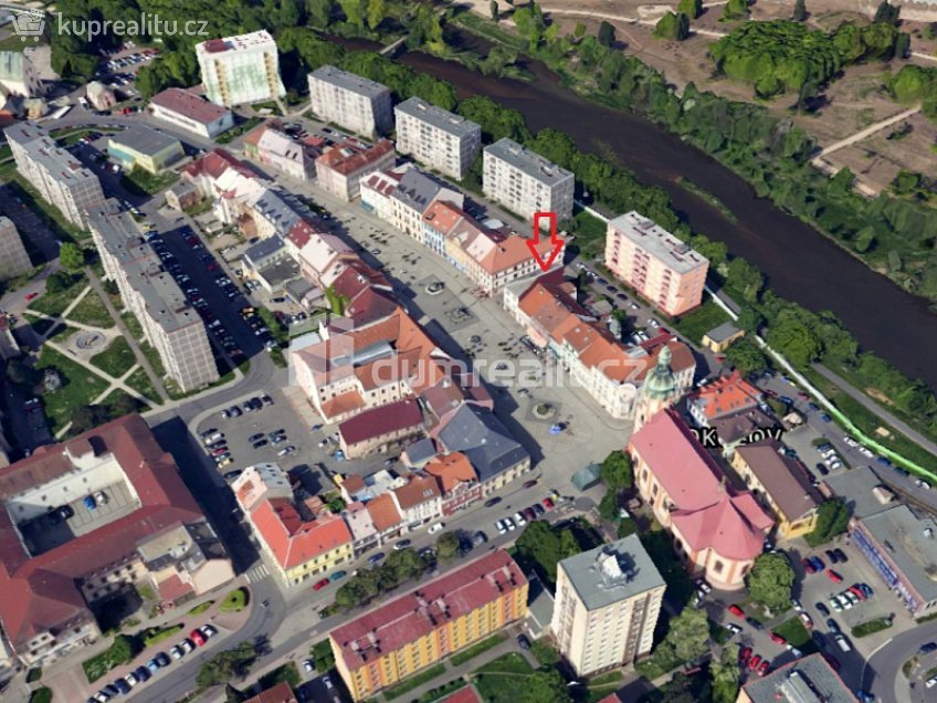 Pronájem  komerční reality 76 m^2 Staré náměstí, Sokolov 
