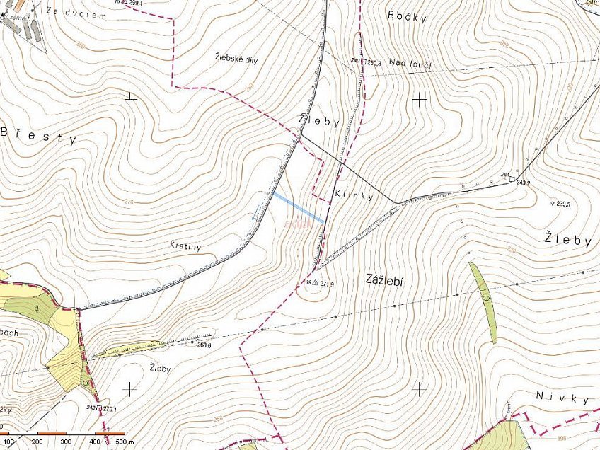 Prodej  pole 1731 m^2 Ořechov 68737