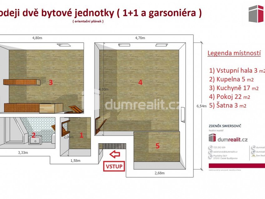 Prodej  rodinného domu 101 m^2 J. Š. Baara, České Budějovice 