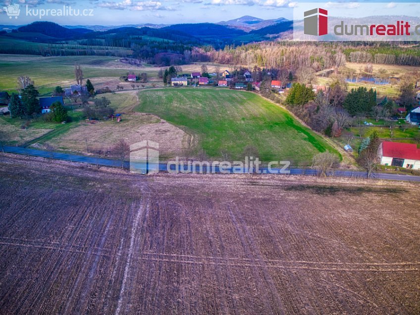 Prodej  stavebního pozemku 2341 m^2 Velká Bukovina, Velká Bukovina 