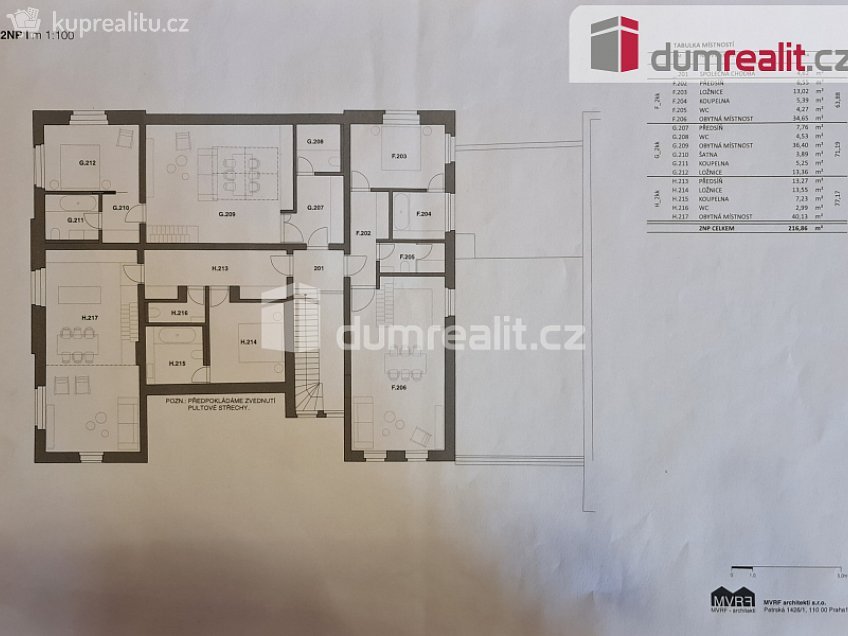 Prodej  rodinného domu 506 m^2 U Vodárny, Káraný 