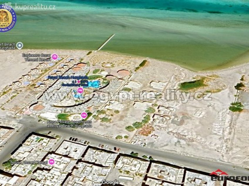 Prodej bytu 1+kk 46 m^2 Hurghada 