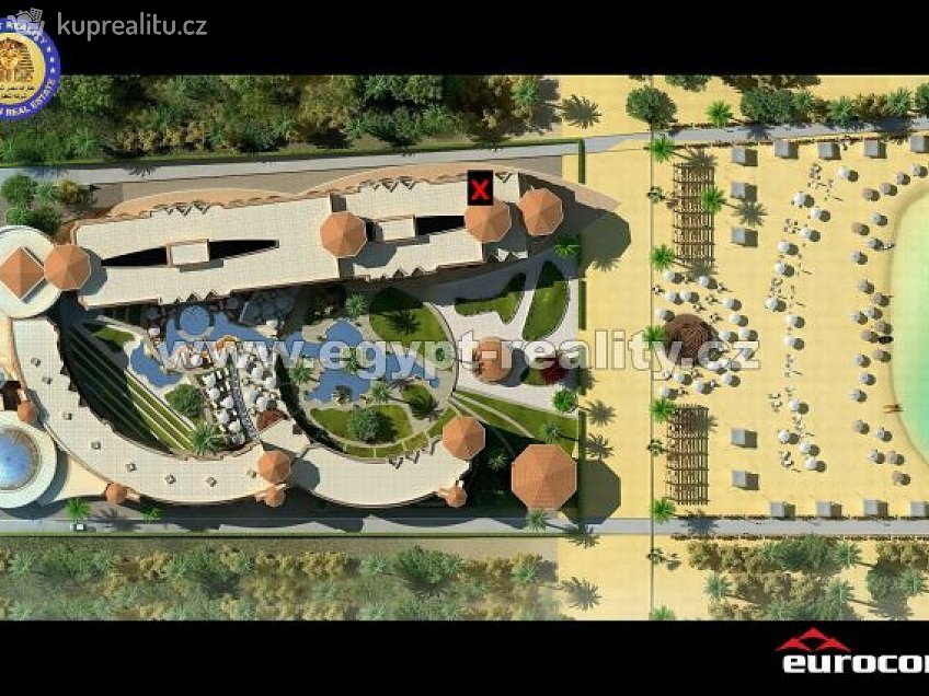 Prodej bytu 1+kk 46 m^2 Hurghada 