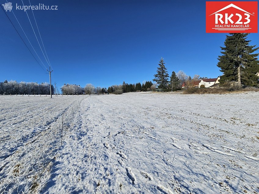 Prodej  stavebního pozemku 1793 m^2 Zádub-Závišín, Zádub-Závišín 