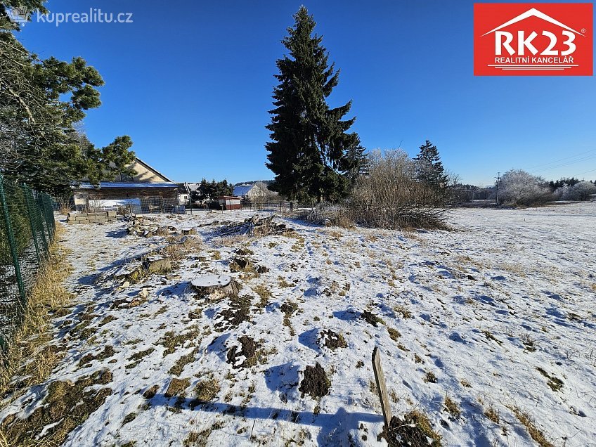 Prodej  stavebního pozemku 1793 m^2 Zádub-Závišín, Zádub-Závišín 