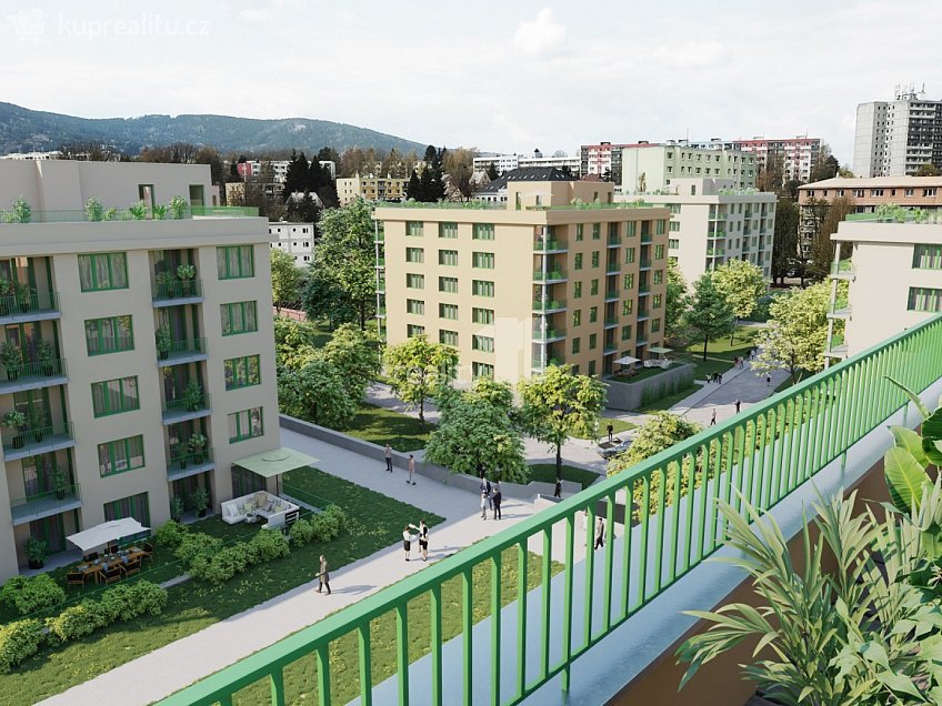 Prodej bytu 2+kk 60 m^2 Švermova, Liberec 