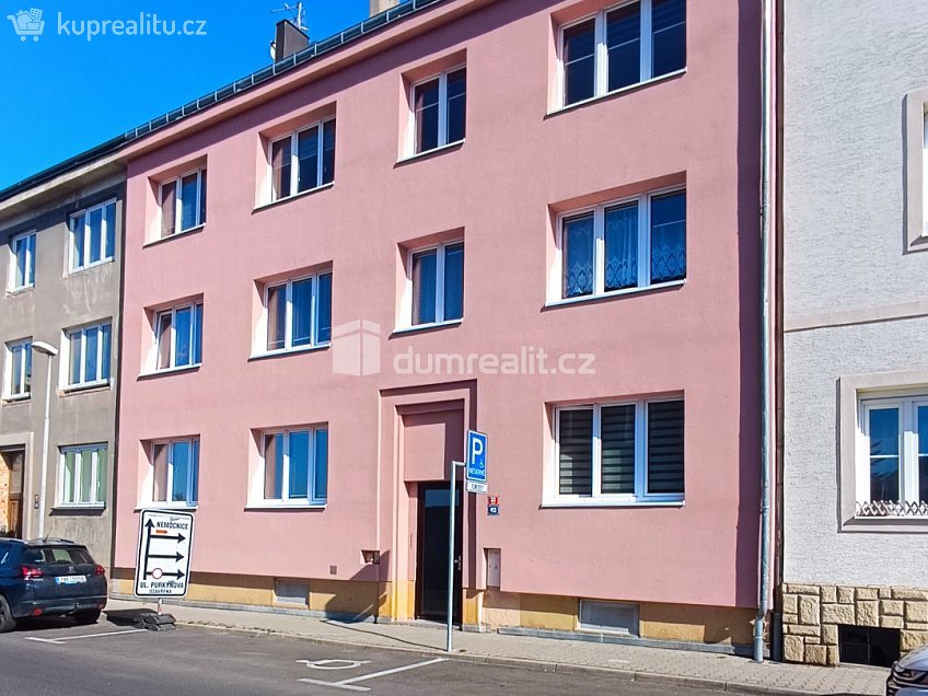 Pronájem bytu 2+1 51 m^2 Riegrova, Děčín 
