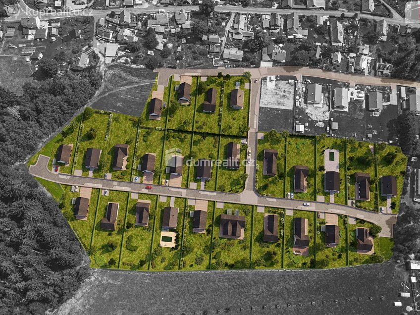 Prodej  stavebního pozemku 1380 m^2 Tři Sekery, Tři Sekery 