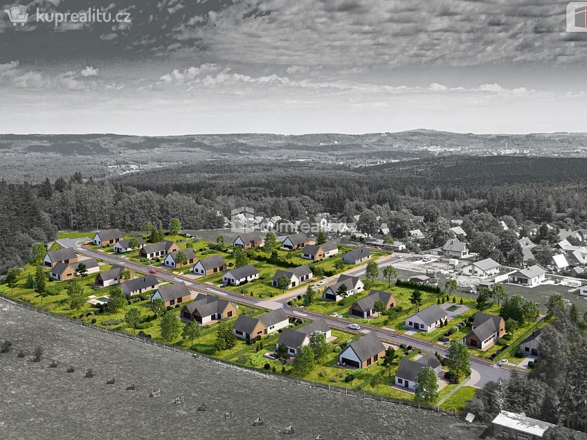 Prodej  stavebního pozemku 1122 m^2 Tři Sekery, Tři Sekery 