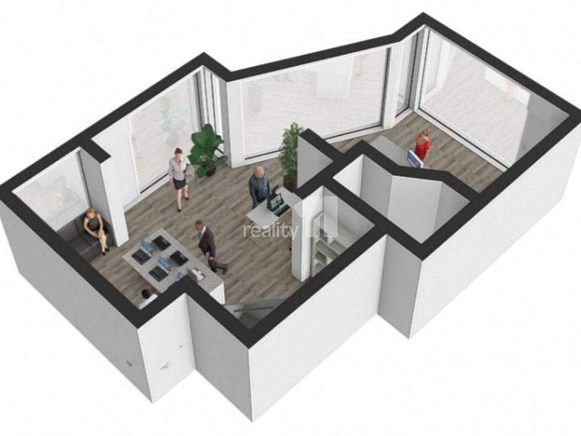 Pronájem  obchodních prostor 186 m^2 Střelecká, Hradec Králové 