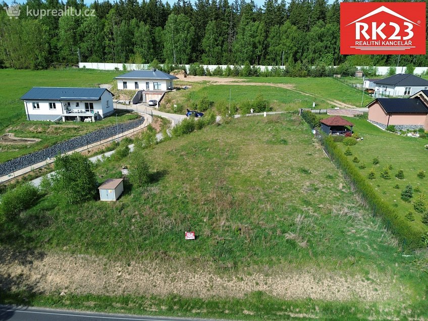 Prodej  stavebního pozemku 1386 m^2 Valy, Valy 