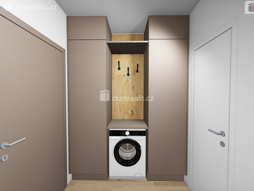 Pronájem bytu 1+kk 30 m^2 Nad Kolčavkou, Praha 9 
