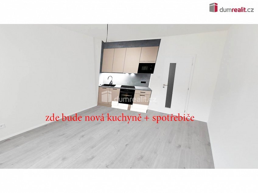 Pronájem bytu 1+kk 30 m^2 Nad Kolčavkou, Praha 9 