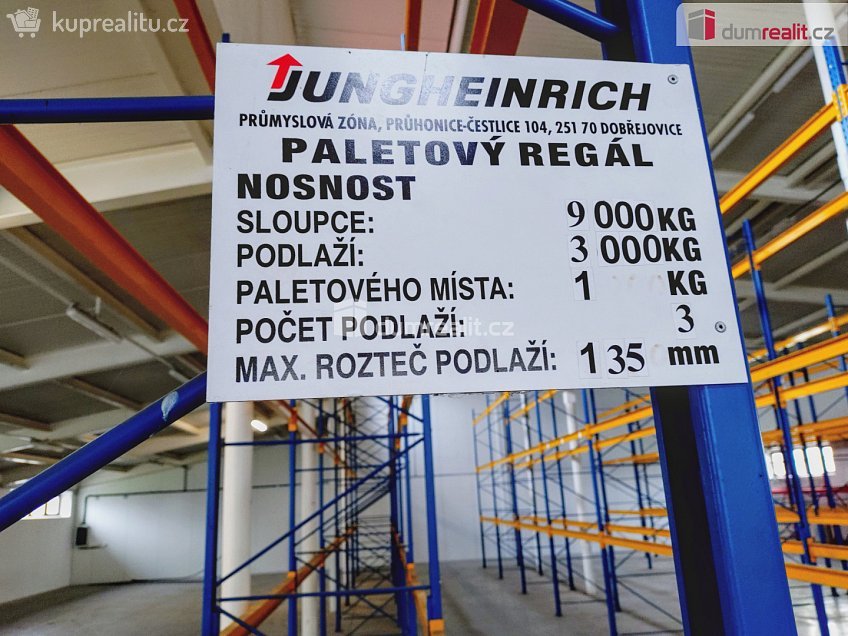 Pronájem  skladu 610 m^2 Říčanská, Čestlice 