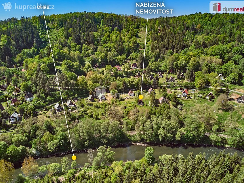 Prodej  chaty 40 m^2 Kyselka, Kyselka 