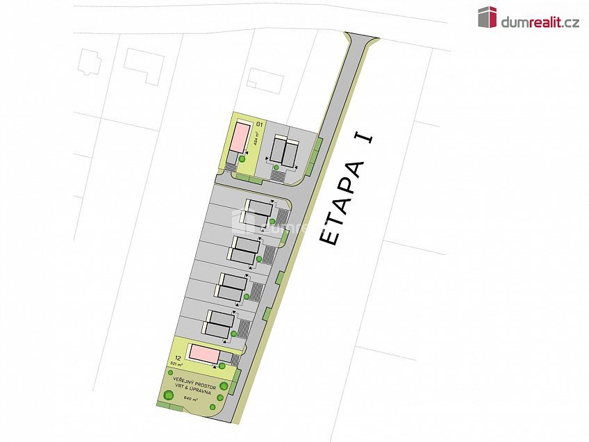 Prodej  projektu  domu na klíč 130 m^2 Veselá, Veselá 