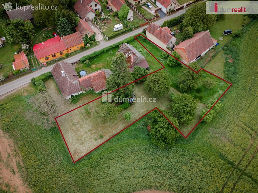 Prodej  zahrady 1647 m^2 Řepín, Řepín 