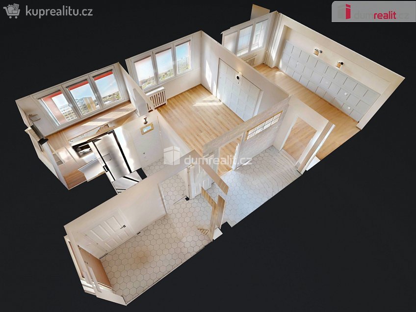 Prodej bytu 2+1 62 m^2 Čechovy sady, Kolín 
