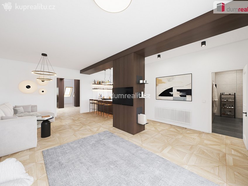 Prodej bytu atypický 241 m^2 Masarykovo nábřeží, Praha 1 