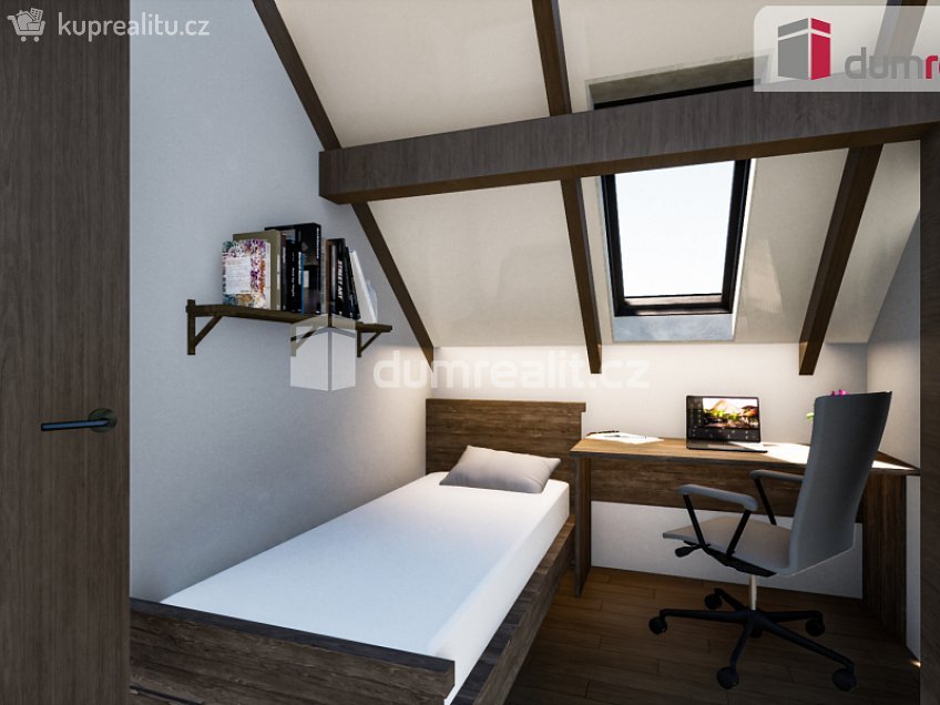 Prodej  stavebního pozemku 418 m^2 Louky, Kobeřice 