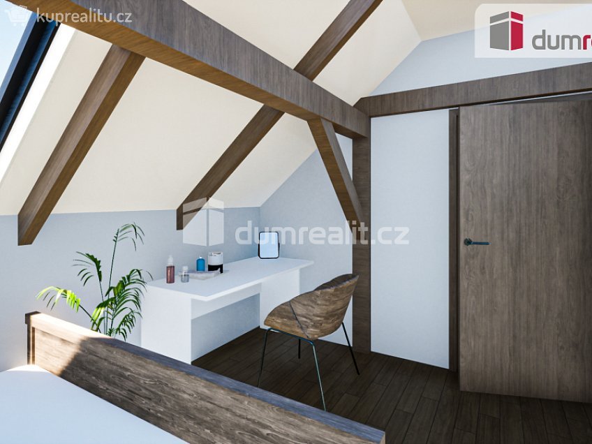 Prodej  stavebního pozemku 418 m^2 Louky, Kobeřice 