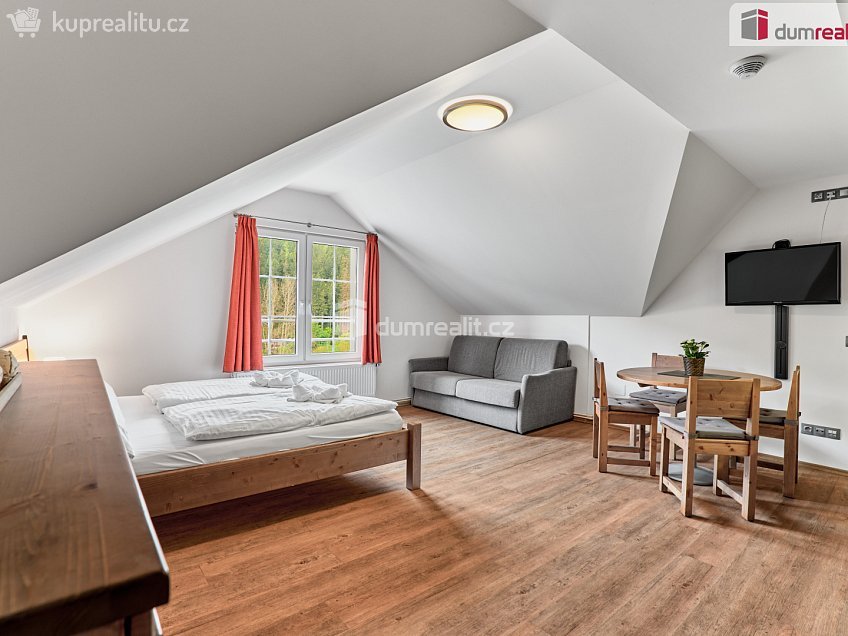 Prodej bytu 1+kk 27 m^2 Merklín, Merklín 