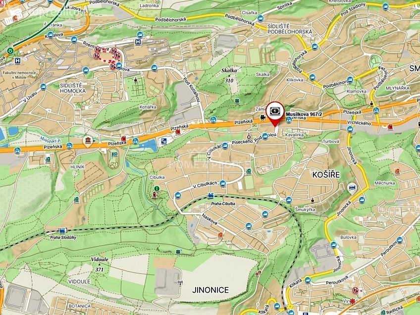 Prodej bytu 2+1 76 m^2 Musílkova, Praha 5 