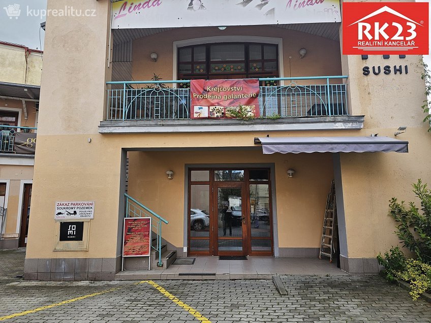 Pronájem  obchodních prostor 97 m^2 Hlavní třída 737, Mariánské Lázně 