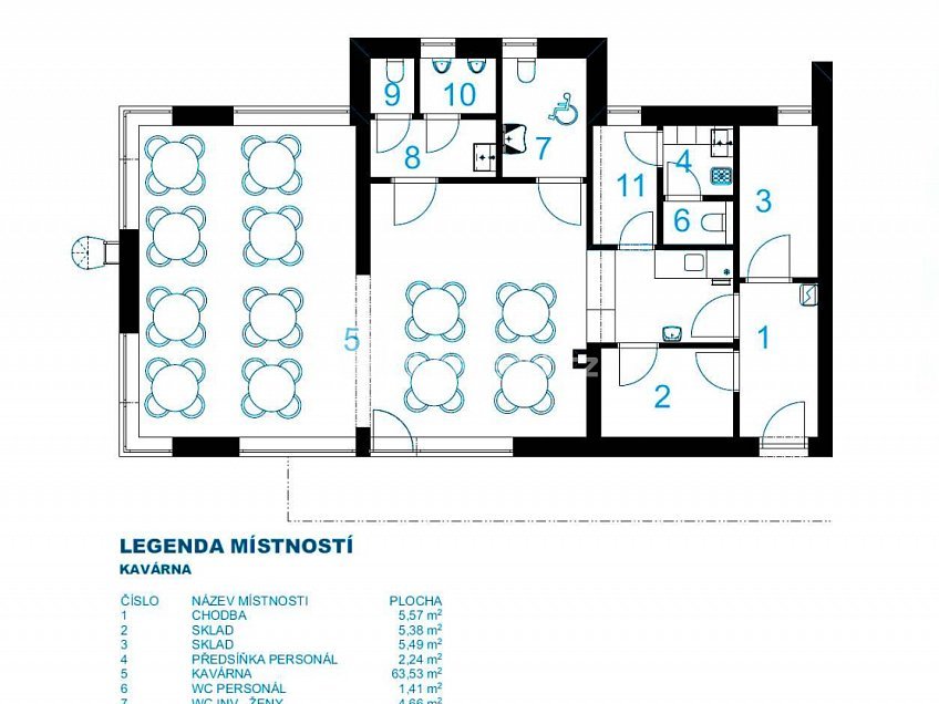 Pronájem  obchodních prostor 98 m^2 U Potoka, Mělník 