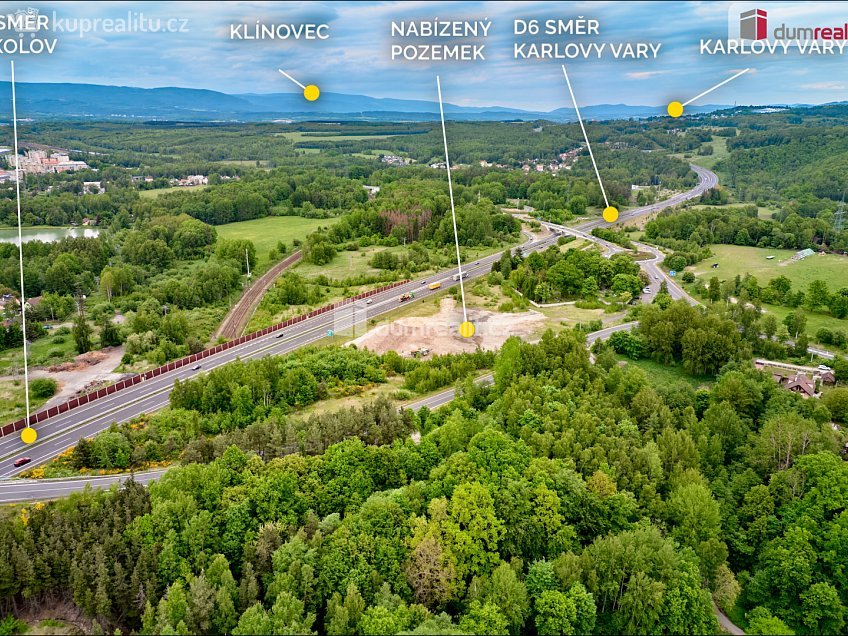 Prodej  stavebního pozemku 13000 m^2 Nové Sedlo, Nové Sedlo 