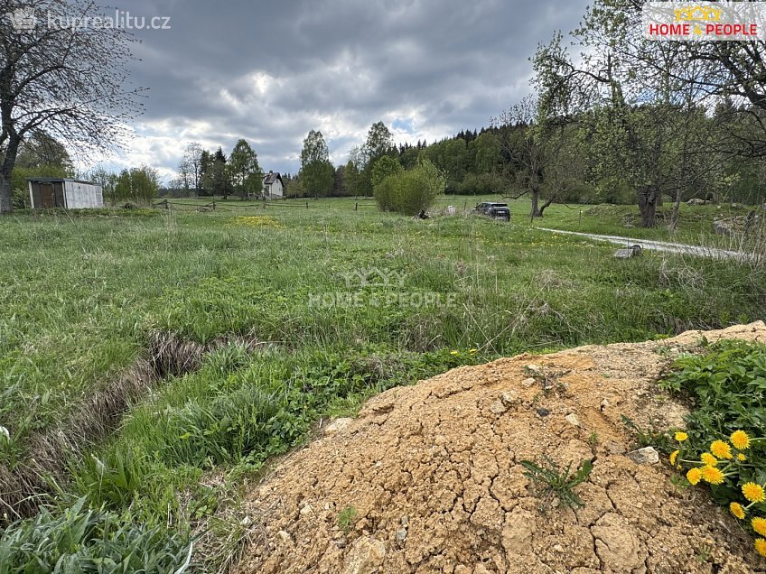 Prodej  stavebního pozemku 3286 m^2 Nová Pec, Nová Pec 