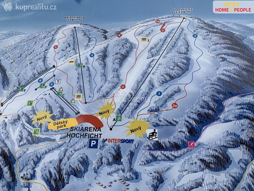 Prodej  stavebního pozemku 3286 m^2 Nová Pec, Nová Pec 