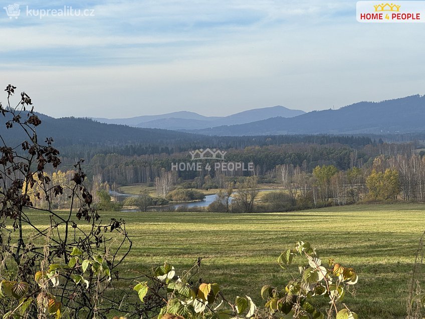 Prodej  stavebního pozemku 3286 m^2 Nová Pec, Nová Pec 