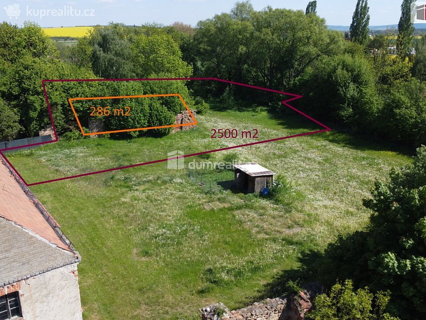 Prodej  zahrady 2500 m^2 Kolešovice, Kolešovice 