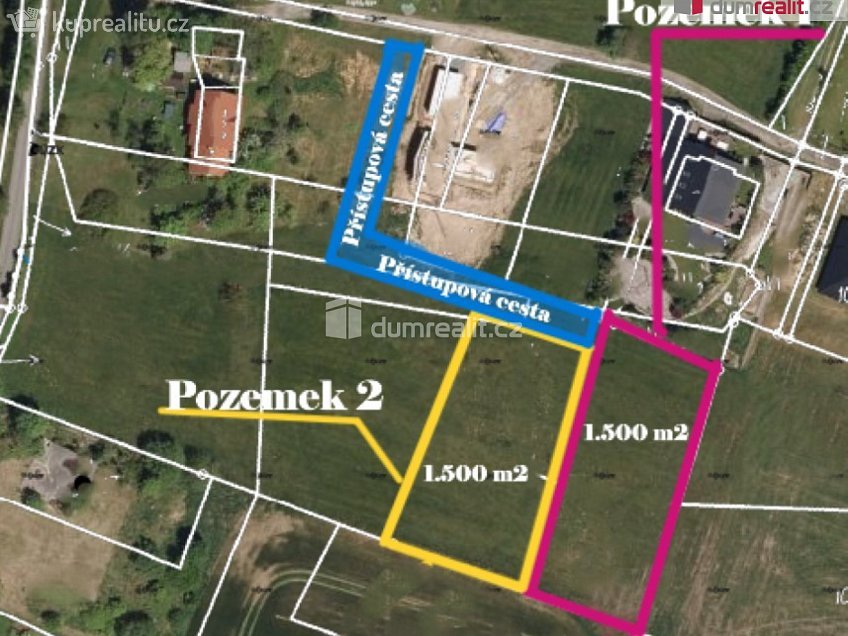 Prodej  stavebního pozemku 1500 m^2 Čeladná, Čeladná 