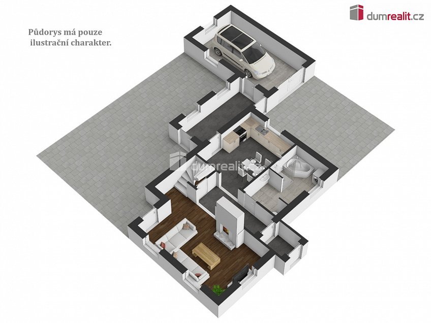 Prodej  rodinného domu 120 m^2 Kaplice, Kaplice 