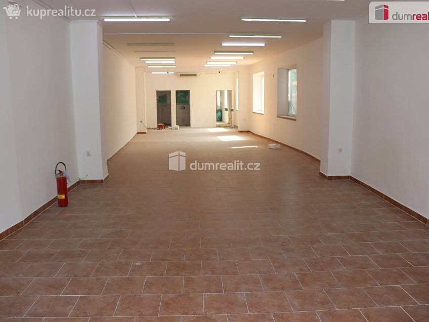 Pronájem  obchodních prostor 160 m^2 náměstí T. G. Masaryka, Břeclav 