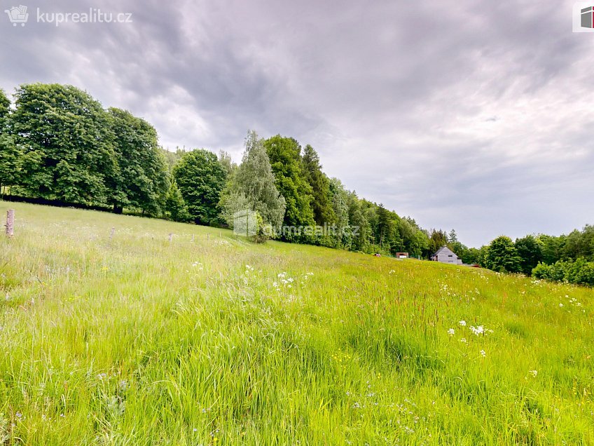Prodej  stavebního pozemku 1718 m^2 Malá Morávka, Malá Morávka 