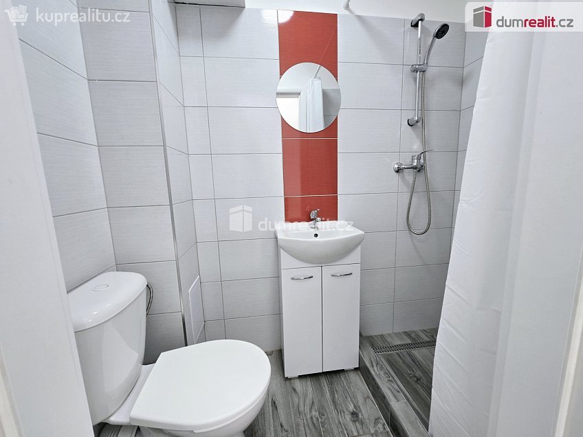 Pronájem bytu 1+kk 17 m^2 Nová, Lužná 
